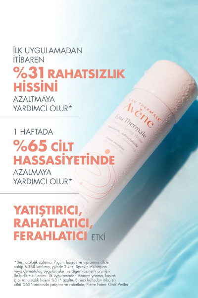 Avène Tüm Cilt Tipleri İçin Yatıştırıcı, Rahatlatıcı ve Ferahlatıcı Küçük Boy Termal Su 50 ml x3 Avène Tüm Cilt Tipleri İçin Yatıştırıcı, Rahatlatıcı ve Ferahlatıcı Küçük Boy Termal Su 50 ml x3