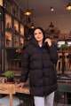 Kadın Siyah Şişme Oversize Mont Kadın Siyah Şişme Oversize Mont