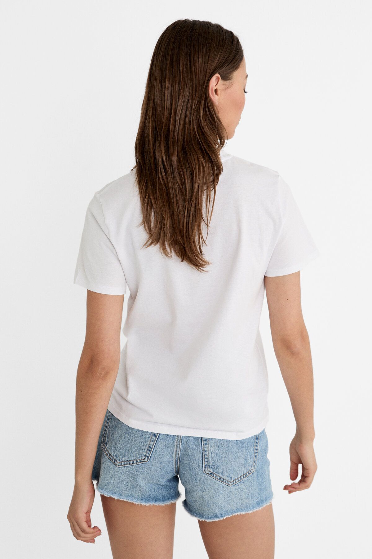 Kısa Kollu Basic T-shirt Kısa Kollu Basic T-shirt