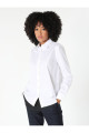 Regular Fit Beyaz Kadın Uzun Kol Gömlek Cl1054996 Regular Fit Beyaz Kadın Uzun Kol Gömlek Cl1054996