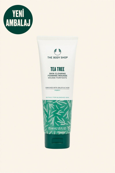 Çay Ağacı Tea Tree Yüz Yıkama Köpüğü 125 ml Çay Ağacı Tea Tree Yüz Yıkama Köpüğü 125 ml