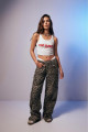Leopar Desenli Bol Kesim Kargo Cepli Baggy Jean Leopar Desenli Bol Kesim Kargo Cepli Baggy Jean