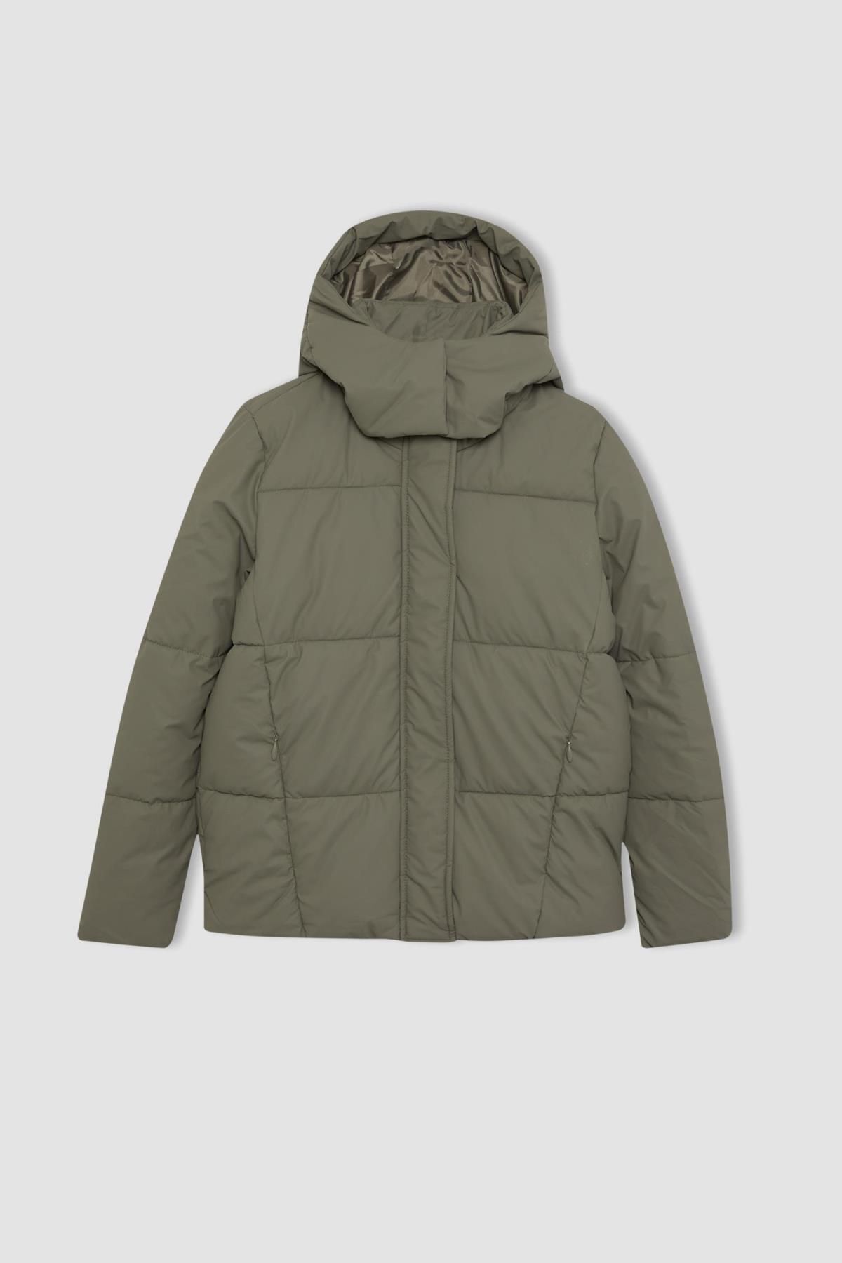 Su Geçirmez Relax Fit Kapüşonlu Şişme Mont A4090ax23wn Su Geçirmez Relax Fit Kapüşonlu Şişme Mont A4090ax23wn