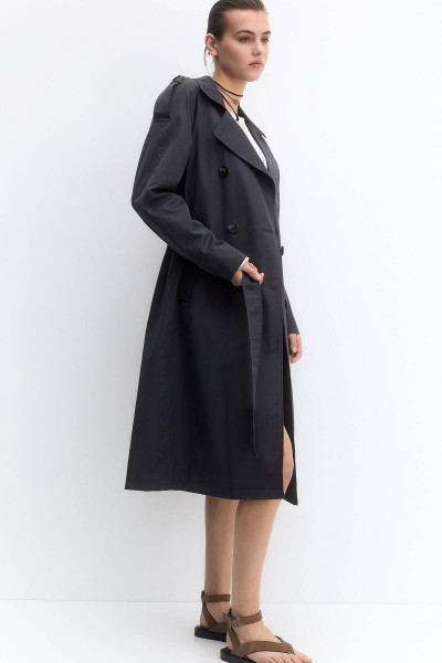 Kemerli trençkot Kemerli trençkot