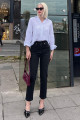 Siyah Slim Fit Kadın Mom Jean Mg1738 Siyah Slim Fit Kadın Mom Jean Mg1738