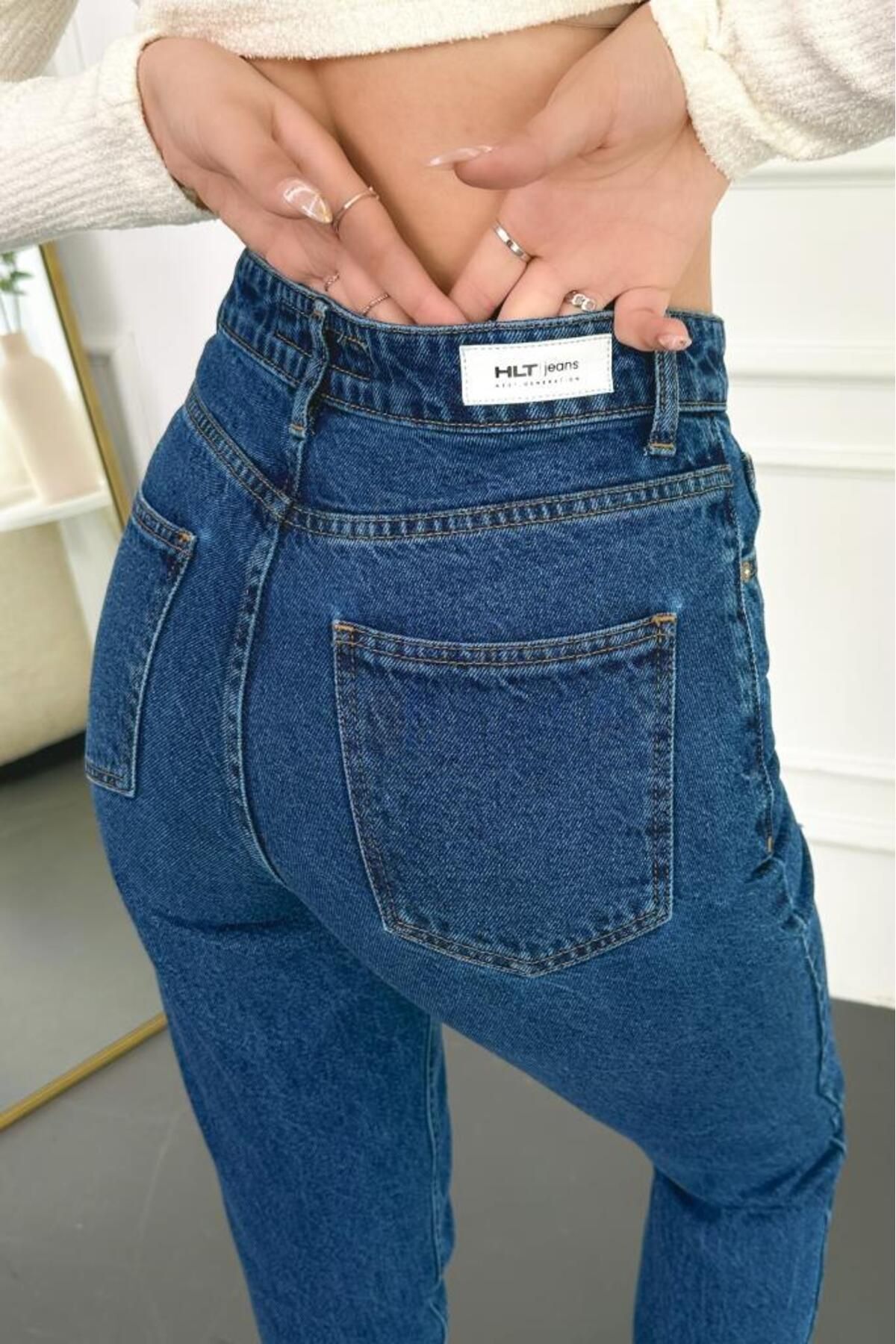 Mavi Yıpratmalı Kadın Likralı Boyfriend Jean Yüksek Bel Esnek Kot Pantolon MABEL-MAVİYPT Mavi Yıpratmalı Kadın Likralı Boyfriend Jean Yüksek Bel Esnek Kot Pantolon MABEL-MAVİYPT