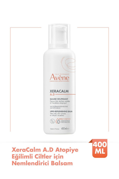 Xeracalm A.D. Çok Kuru ve Atopiye Eğilimli Ciltler İçin Nemlendirici Balsam 400 ml Xeracalm A.D. Çok Kuru ve Atopiye Eğilimli Ciltler İçin Nemlendirici Balsam 400 ml