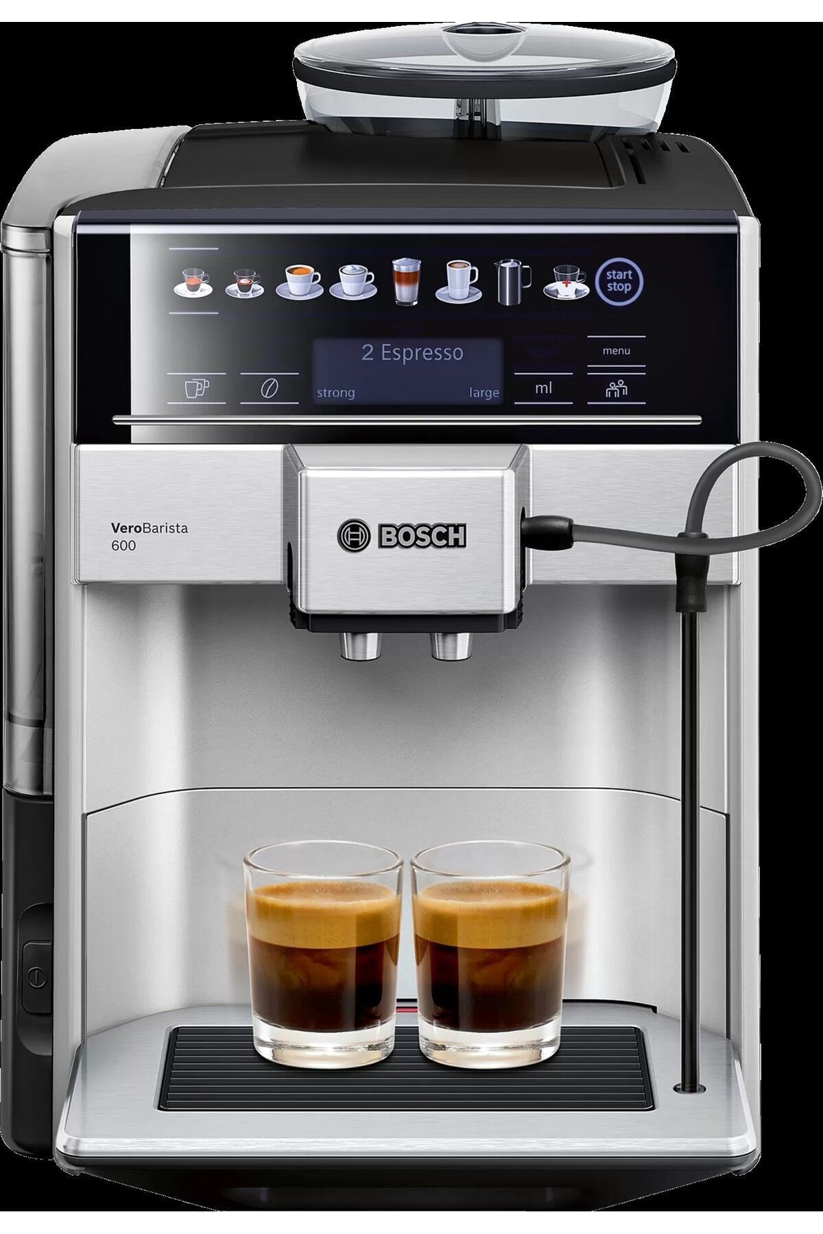 TIS65621RW Tam Otomatik Kahve Makinesi Vero Barista 600 Gümüş TIS65621RW Tam Otomatik Kahve Makinesi Vero Barista 600 Gümüş