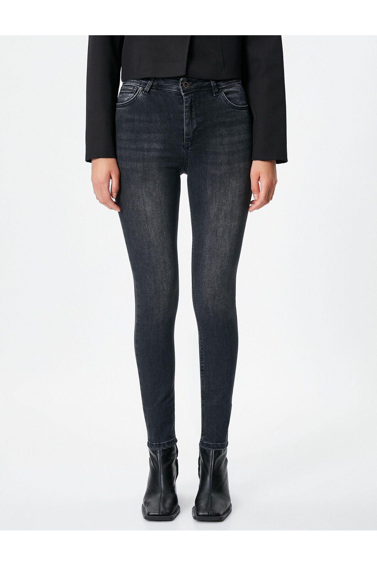 Toparlayıcı Kot Pantolon Dar Paça - Push Up Jean Toparlayıcı Kot Pantolon Dar Paça - Push Up Jean