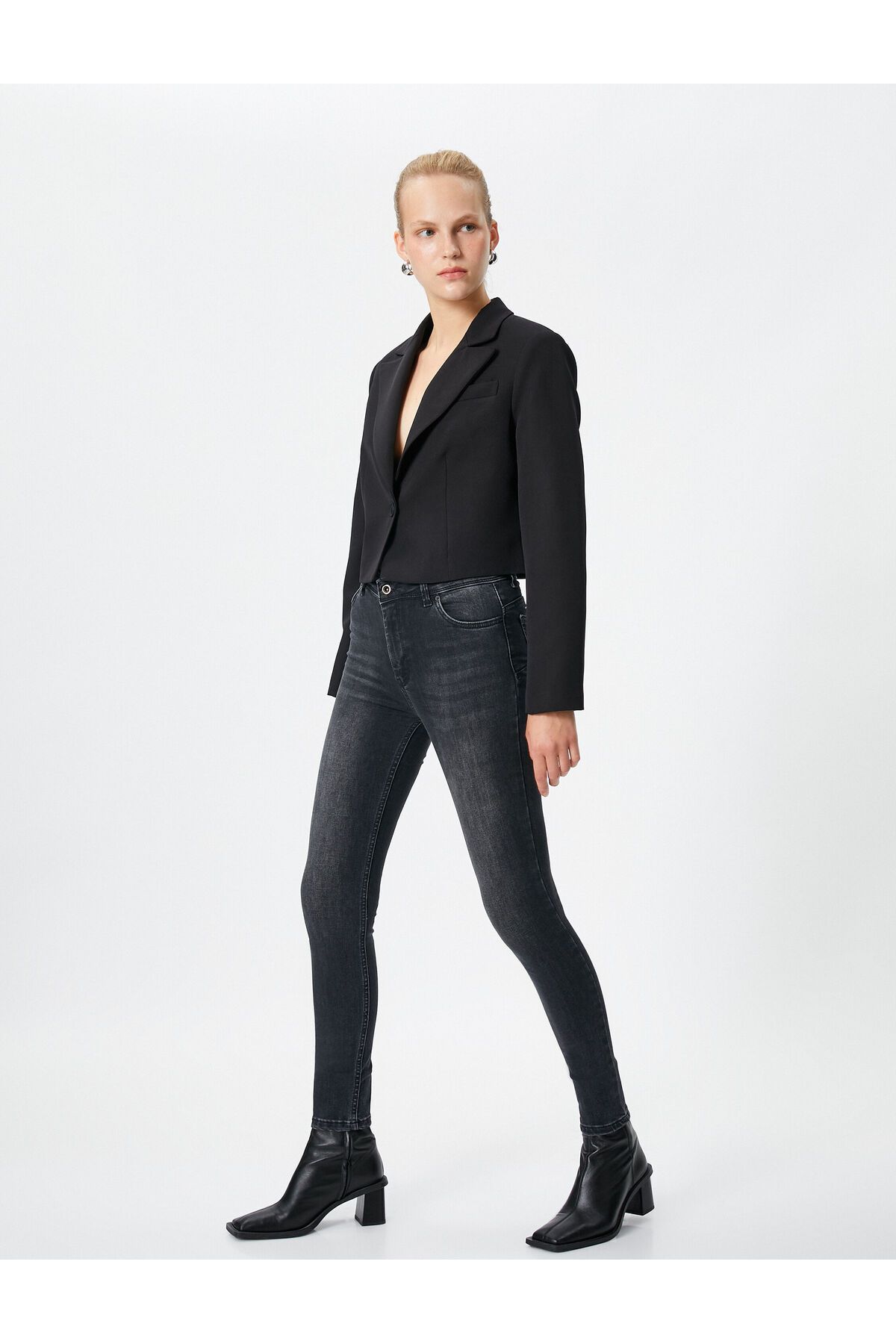 Toparlayıcı Kot Pantolon Dar Paça - Push Up Jean Toparlayıcı Kot Pantolon Dar Paça - Push Up Jean