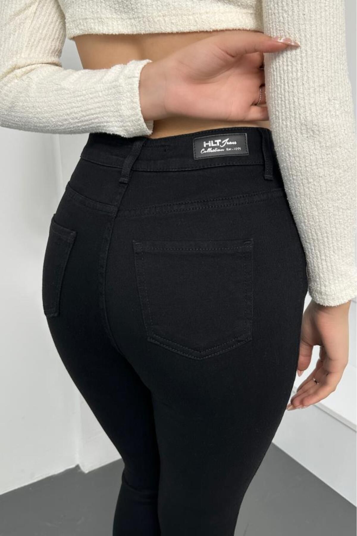 Kadın Siyah Süper Skinny Fit Esnek Likralı Denim Jean Kot Pantolon Hltjenniesiyah Kadın Siyah Süper Skinny Fit Esnek Likralı Denim Jean Kot Pantolon Hltjenniesiyah
