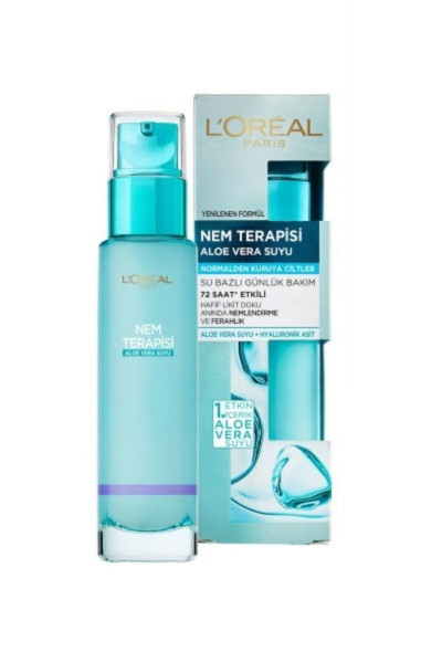 L'oréal Paris Nem Terapisi Aloe Vera Suyu Normalden Kuruya Ciltler L'oréal Paris Nem Terapisi Aloe Vera Suyu Normalden Kuruya Ciltler