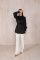 SİYAH Saten Tunik 32-2037 SİYAH Saten Tunik 32-2037