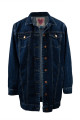 Lacivert Patchli Denim Ceket, Kadın Kot Ceket, Tasarım Denim Ceket Lacivert Patchli Denim Ceket, Kadın Kot Ceket, Tasarım Denim Ceket
