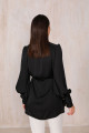 SİYAH Saten Tunik 32-2037 SİYAH Saten Tunik 32-2037