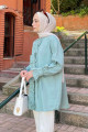 Oversize Flores Fırfırlı Tunik Oversize Flores Fırfırlı Tunik