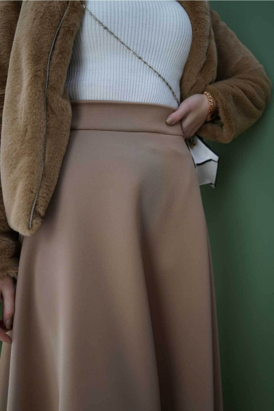 Puf Scuba Vizon Etek Puf Scuba Vizon Etek