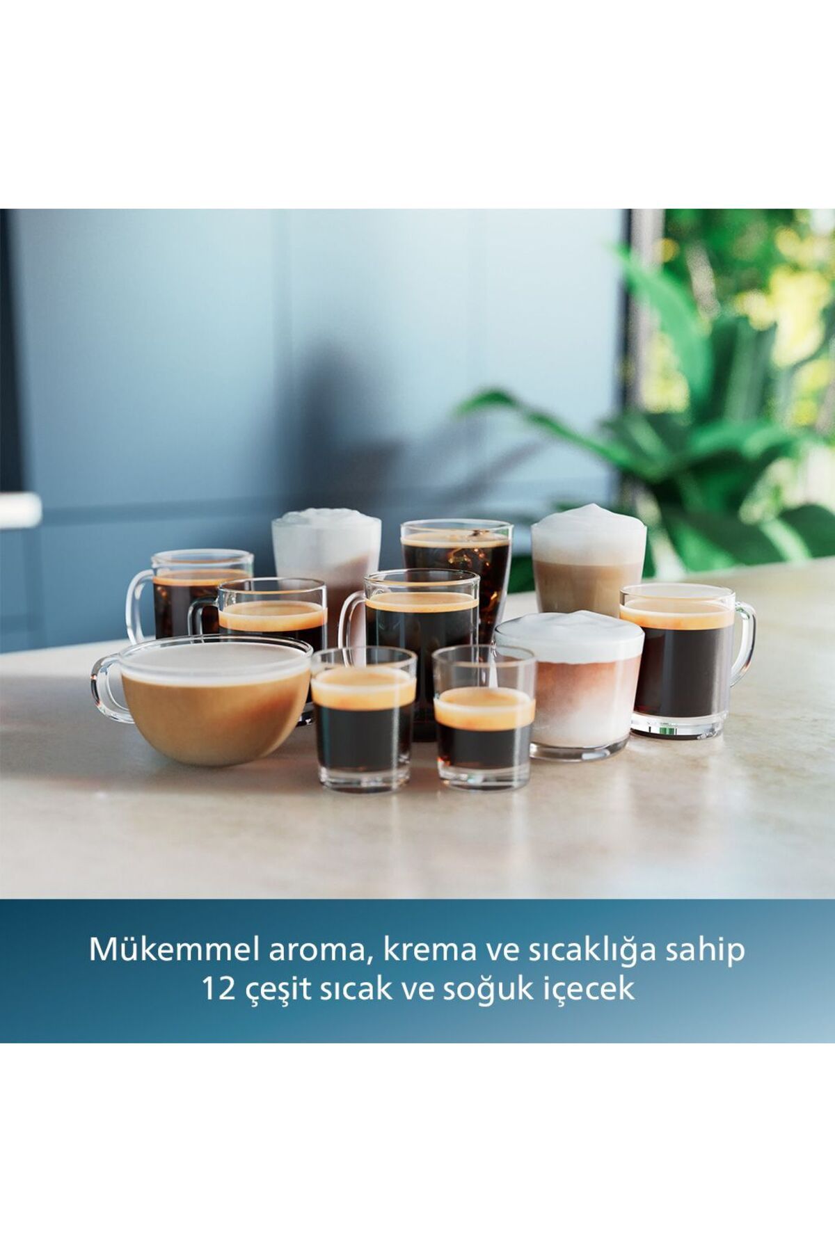 LatteGo Tam Otomatik Espresso Makinesi, 12 Sıcak ve Soğuk İçecek, Silent Brew, EP4446/70 LatteGo Tam Otomatik Espresso Makinesi, 12 Sıcak ve Soğuk İçecek, Silent Brew, EP4446/70
