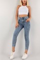 Pena Mavi Kar Yıkama Skinny Jean Kadın Power Likralı Pantolon Pena Mavi Kar Yıkama Skinny Jean Kadın Power Likralı Pantolon