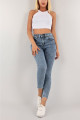 Pena Mavi Kar Yıkama Skinny Jean Kadın Power Likralı Pantolon Pena Mavi Kar Yıkama Skinny Jean Kadın Power Likralı Pantolon