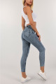 Pena Mavi Kar Yıkama Skinny Jean Kadın Power Likralı Pantolon Pena Mavi Kar Yıkama Skinny Jean Kadın Power Likralı Pantolon