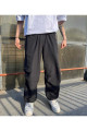 Unisex Siyah Paraşüt Pantolon Unisex Siyah Paraşüt Pantolon