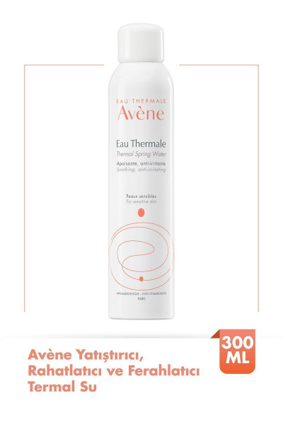 TÜM CİLT TİPLERİ İÇİN CİLDİ YATIŞTIRICI VE DENGELEYİCİ BÜYÜK BOY AVÈNE TERMAL SU 300 ML PSSN2928 TÜM CİLT TİPLERİ İÇİN CİLDİ YATIŞTIRICI VE DENGELEYİCİ BÜYÜK BOY AVÈNE TERMAL SU 300 ML PSSN2928