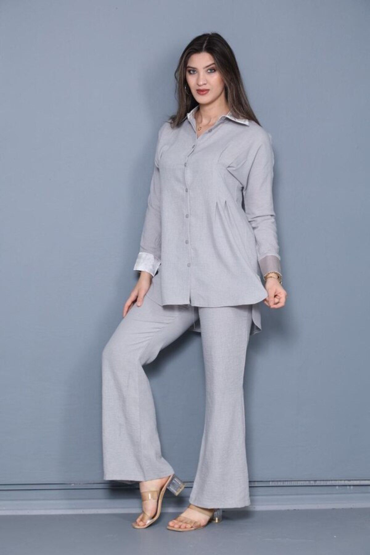 TAKIM ALT ÜST - Gömlek - PANTALON - KADIN TAKIM ALT ÜST - Gömlek - PANTALON - KADIN
