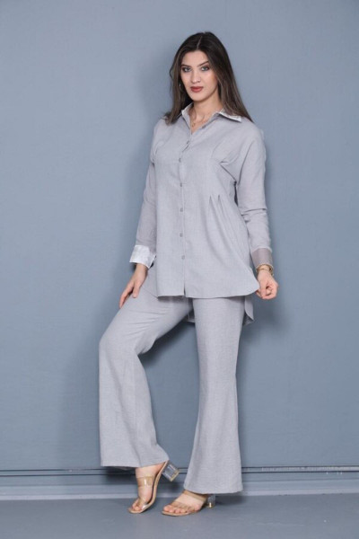 TAKIM ALT ÜST - Gömlek - PANTALON - KADIN TAKIM ALT ÜST - Gömlek - PANTALON - KADIN