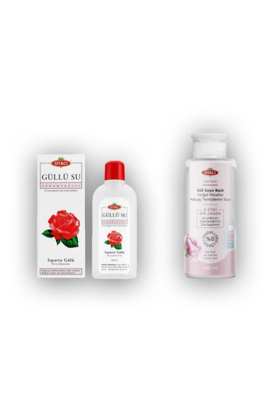 Gül Kürü Gül Suyu Bazlı Doğal Micellar Makyaj Temizleme Suyu + Güllü Su Gül Kürü Gül Suyu Bazlı Doğal Micellar Makyaj Temizleme Suyu + Güllü Su