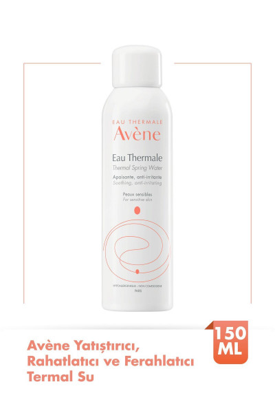 Tüm Cilt Tipleri İçin Yatıştırıcı, Rahatlatıcı ve Ferahlatıcı Orta Boy Avène Termal Su 150 ml Tüm Cilt Tipleri İçin Yatıştırıcı, Rahatlatıcı ve Ferahlatıcı Orta Boy Avène Termal Su 150 ml