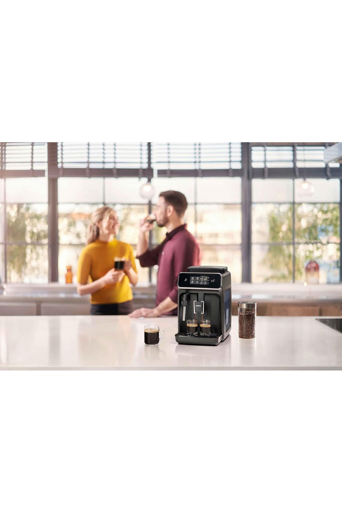 Tam Otomatik Espresso Makinası, 1.8 L Kapasite, Zamanlayıcı, AquaClean Özelliği, Tam Otomatik Espresso Makinası, 1.8 L Kapasite, Zamanlayıcı, AquaClean Özelliği,