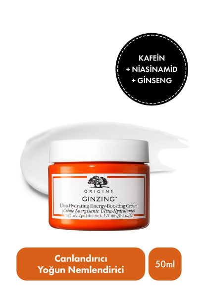 Ginzing™ Ultra Canlandırıcı Ve Aydınlık Görünüm Veren Yoğun Nemlendirici 50 ml Ginzing™ Ultra Canlandırıcı Ve Aydınlık Görünüm Veren Yoğun Nemlendirici 50 ml