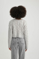 Oversize Fit Bisiklet Yaka Kazak B3874ax23wn Oversize Fit Bisiklet Yaka Kazak B3874ax23wn