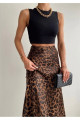 Leopar Saten Etek Leopar Saten Etek