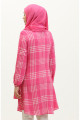 Patlı Tunik 1894-01 Pembe Patlı Tunik 1894-01 Pembe