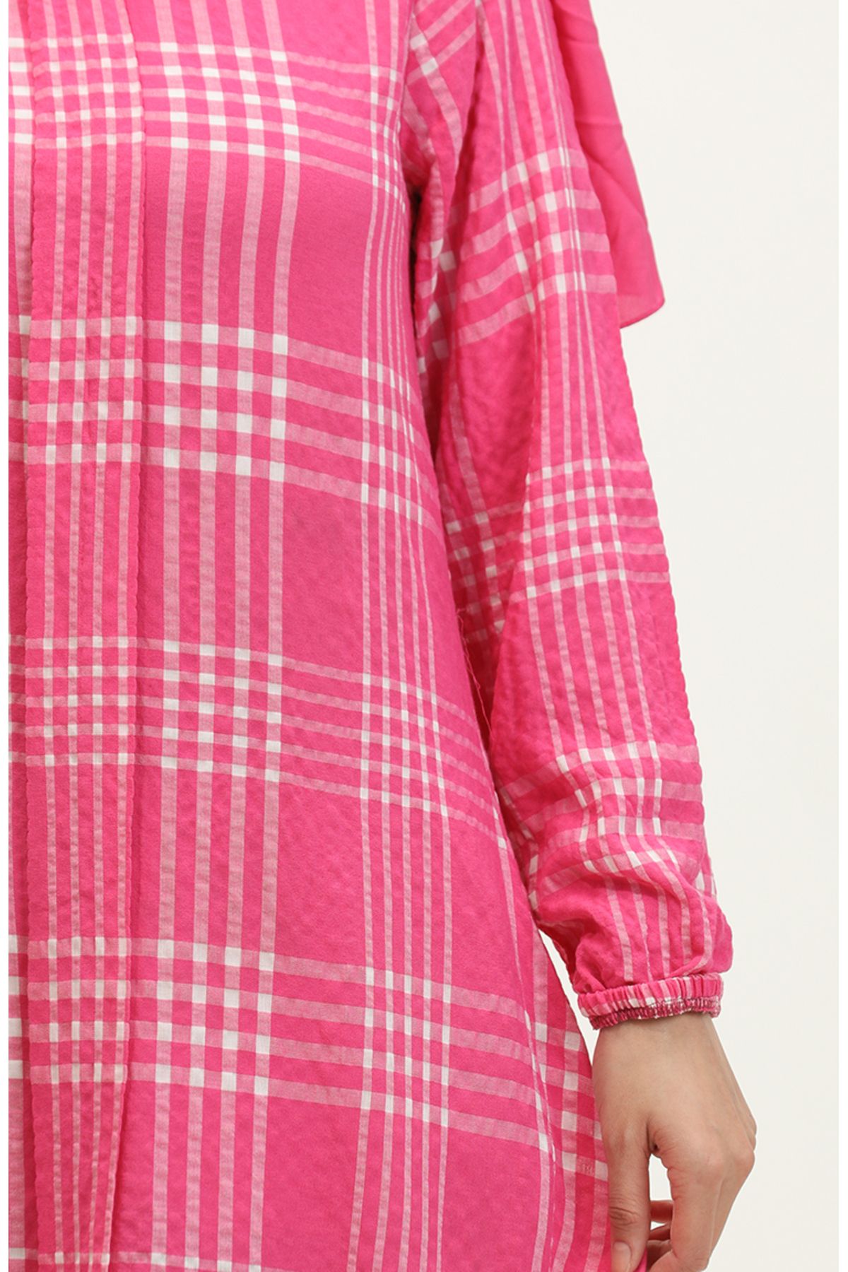 Patlı Tunik 1894-01 Pembe Patlı Tunik 1894-01 Pembe