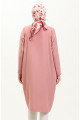 Reglan Kol Tunik 6433-24 Gül Kurusu Reglan Kol Tunik 6433-24 Gül Kurusu