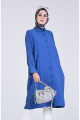 Reglan Kol Tunik 6433-11 Açık Lacivert Reglan Kol Tunik 6433-11 Açık Lacivert