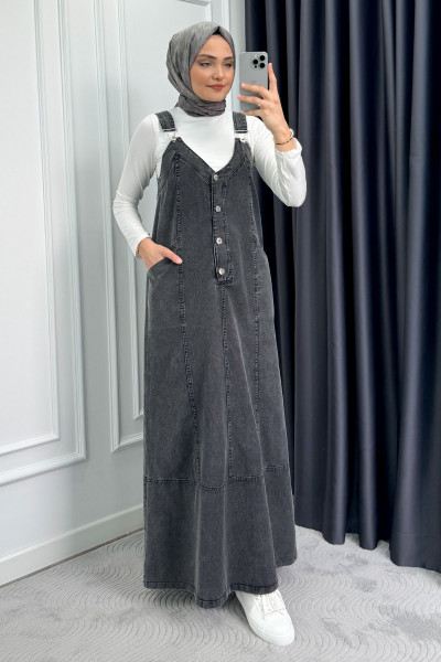 Yeni Sezon Kot Jile Elbise