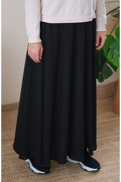 Kloş Etek Siyah