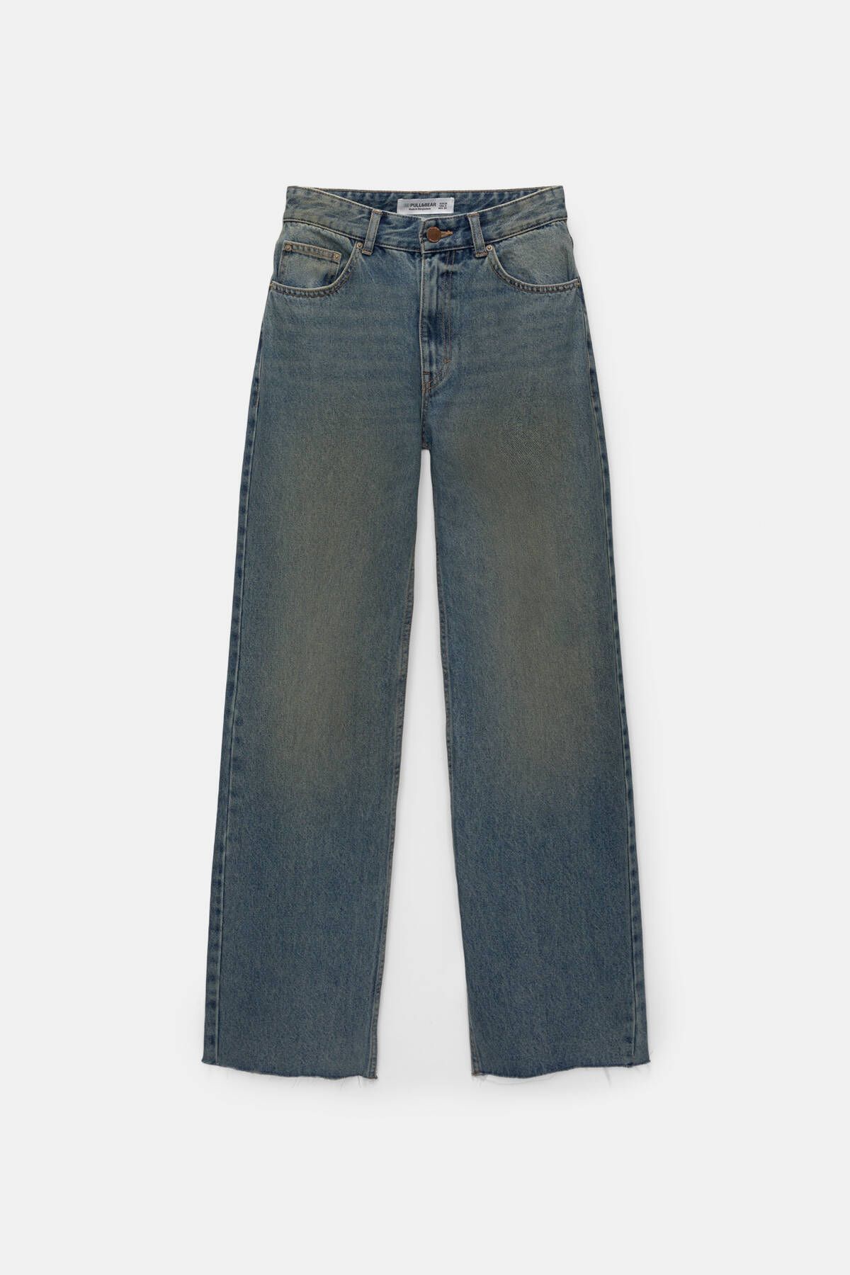 Yüksek bel straight fit jean Yüksek bel straight fit jean