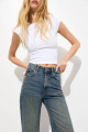 Yüksek bel straight fit jean Yüksek bel straight fit jean