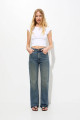 Yüksek bel straight fit jean Yüksek bel straight fit jean