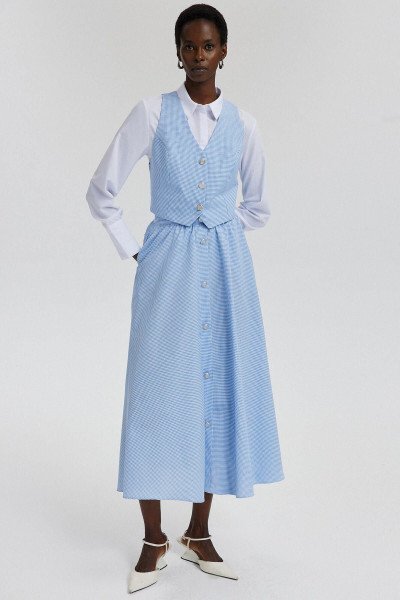 PÖTİKARE YELEK ETEK TAKIM