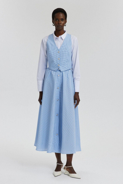 PÖTİKARE YELEK ETEK TAKIM