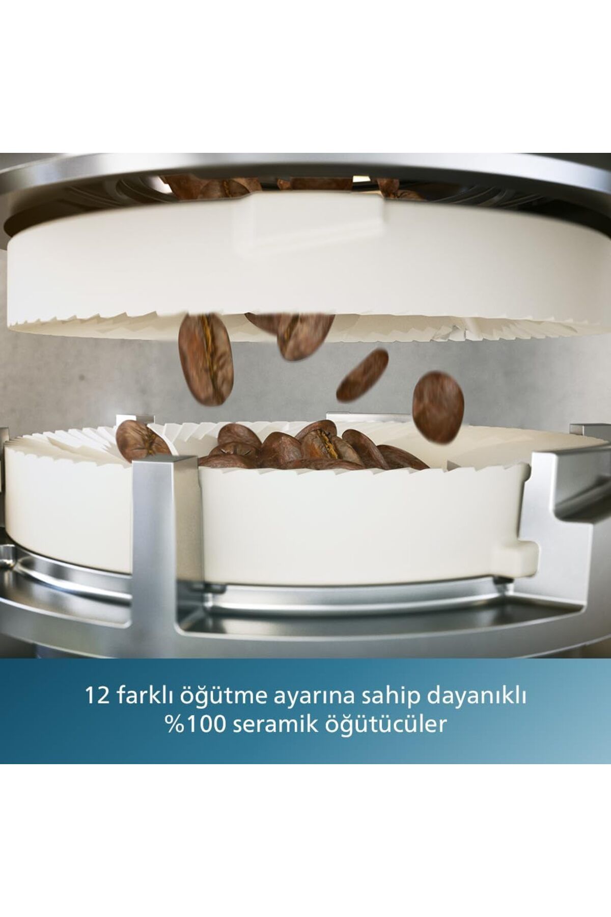 Tam Otomatik LatteGo Espresso Makinesi, 3300 Serisi, SilentBrew Krom Tam Otomatik LatteGo Espresso Makinesi, 3300 Serisi, SilentBrew Krom