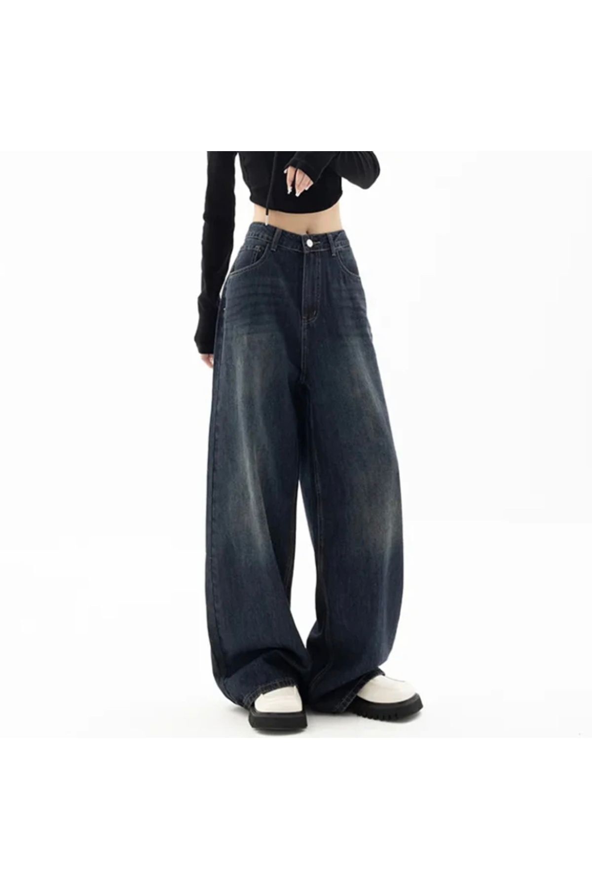 Y2K RECYCLED BAGGY POCKET JEAN PANTOLON Y2K RECYCLED BAGGY POCKET JEAN PANTOLON