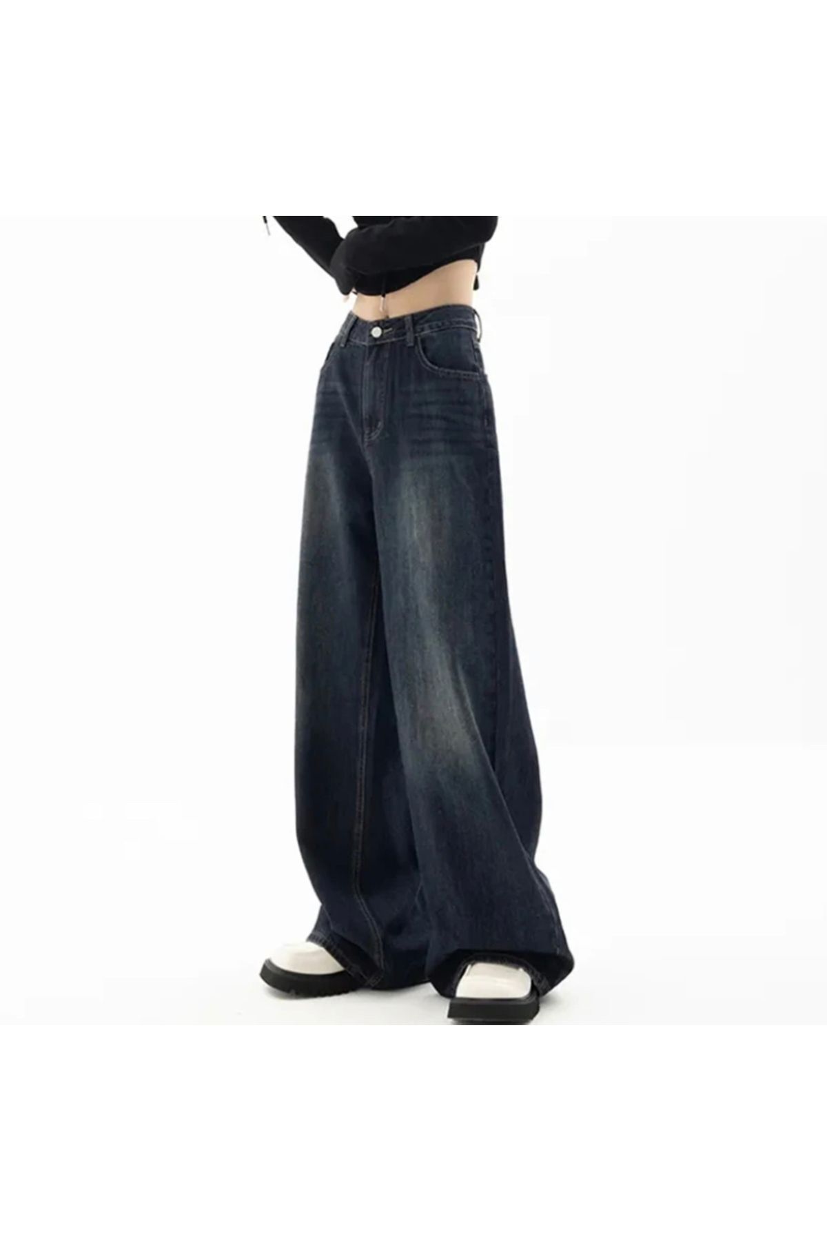 Y2K RECYCLED BAGGY POCKET JEAN PANTOLON Y2K RECYCLED BAGGY POCKET JEAN PANTOLON