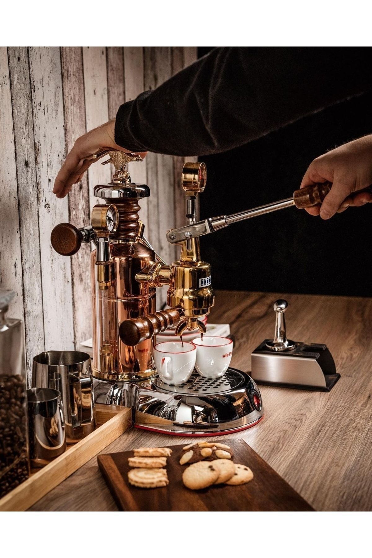 La Pavoni Esperto Edotto Espresso Kahve Makinesi La Pavoni Esperto Edotto Espresso Kahve Makinesi